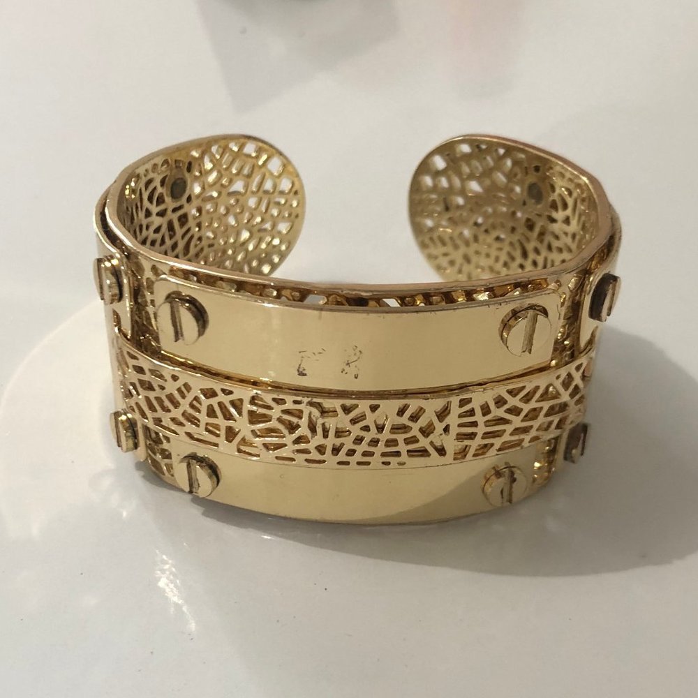 BCBG Gold Cuff